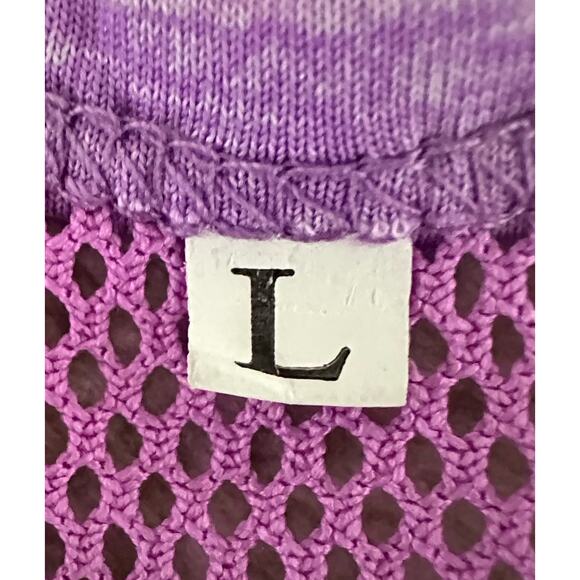 Two Women’s Exercise Tops Large and XL Purple and Lavender- Adidas and No brand - Picture 9 of 10